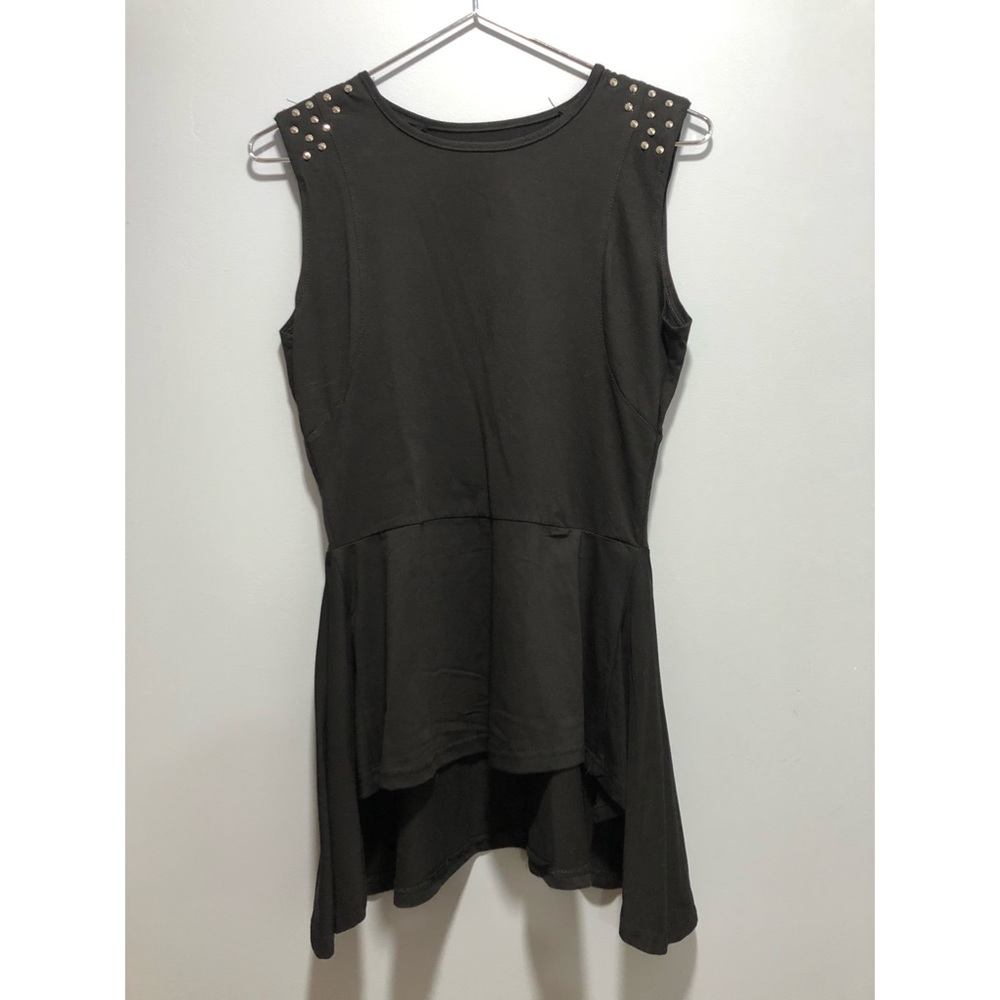 Peplum black shirt
